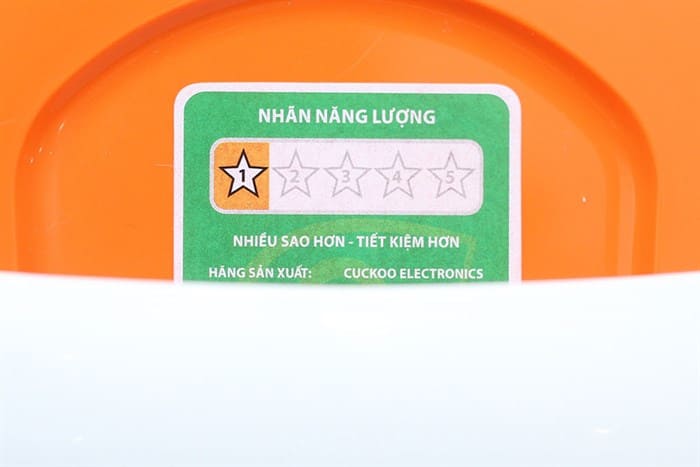 Nồi cơm điện 1.0L Cuckoo CR-0661 - Xanh/Cam